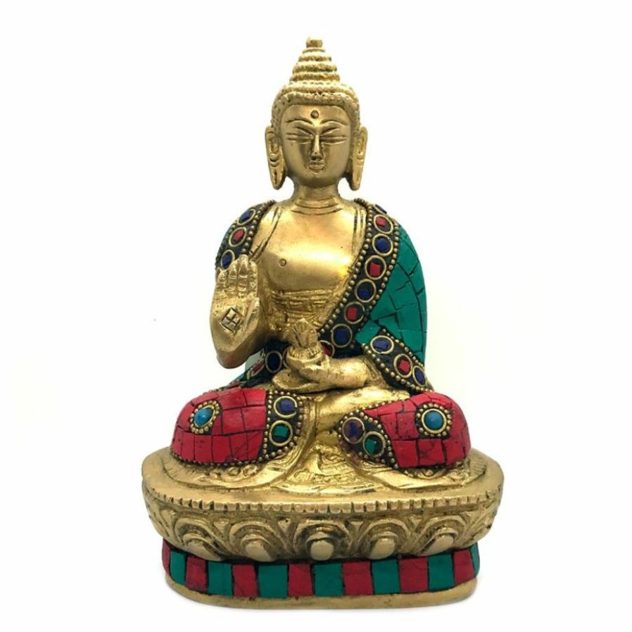 Buddhat& Patsaat Ja Figuurit Tuotemerkkejä | Kupari Buddha Mosaiikki