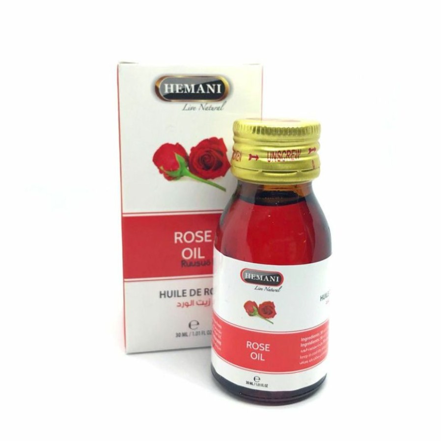 Luonnolliset Oljyt Tuotemerkkejä | Hemani Herbal Rose Oil