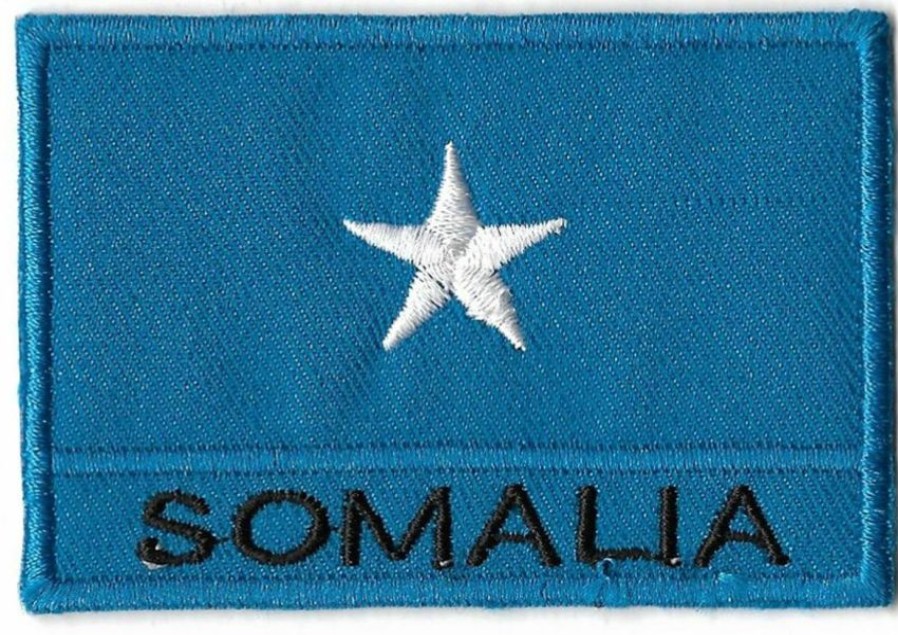 Silityskuvat& Kangasmerkit Tuotemerkkejä | Hihamerkki, Silityskuva Lippu Somalia