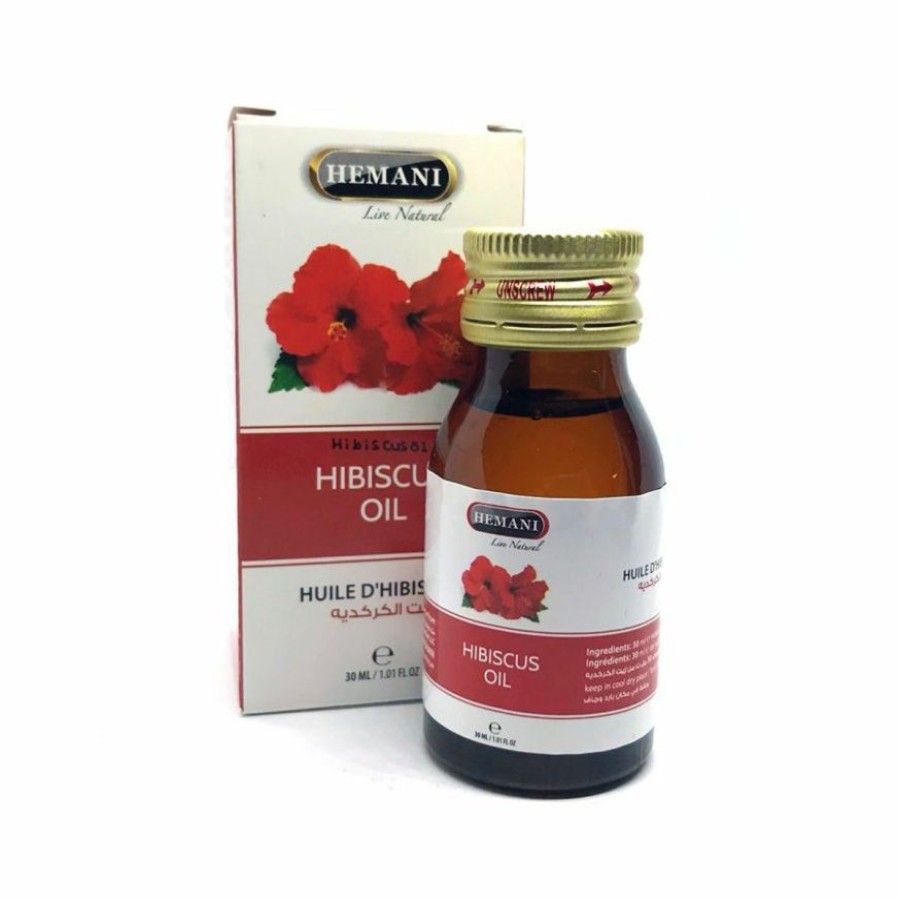 Luonnolliset Oljyt Tuotemerkkejä | Hemani Herbal Hibiscus Oil