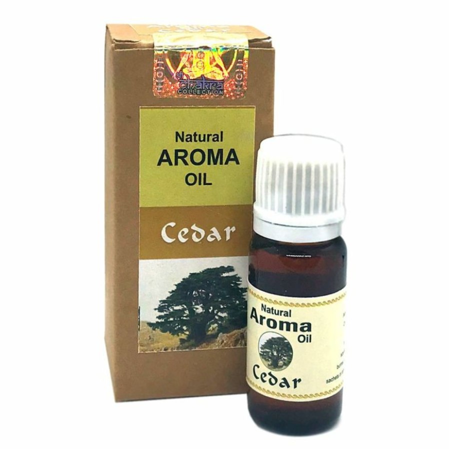 Tuoksuoljyt Ja &Lyhdyt Tuotemerkkejä | Tuoksuoljy Cedar 10Ml Natural Aroma Oil