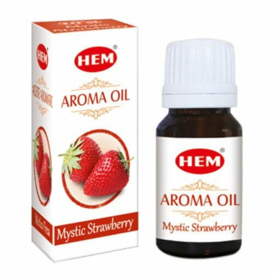 Tuoksuoljyt Ja &Lyhdyt Tuotemerkkejä | Hem Aroma Oil Mystic Strawberry