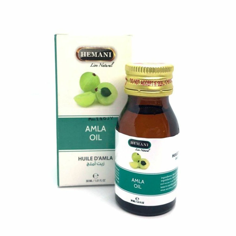 Luonnolliset Oljyt Tuotemerkkejä | Hemani Herbal Amla Oil