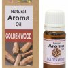 Tuoksuoljyt Ja &Lyhdyt Tuotemerkkejä | Tuoksuoljy Golden Wood 10Ml Natural Aroma Oil