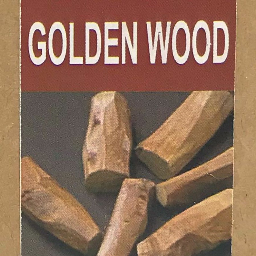 Tuoksuoljyt Ja &Lyhdyt Tuotemerkkejä | Tuoksuoljy Golden Wood 10Ml Natural Aroma Oil