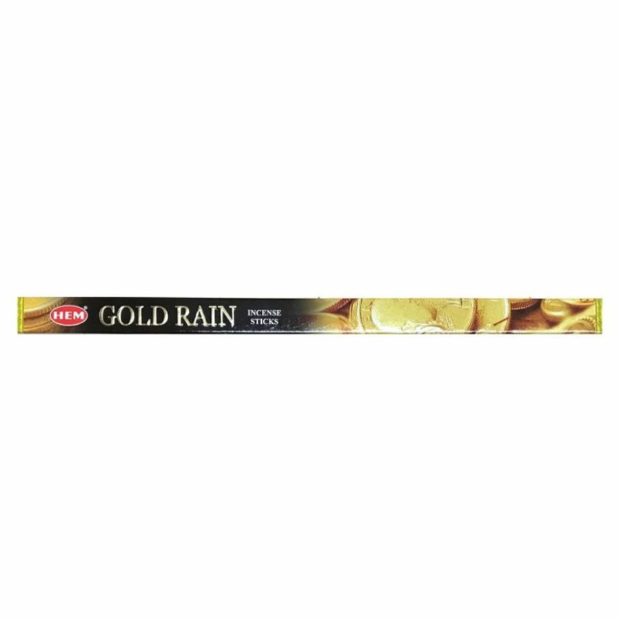 Suitsukkeet Tuotemerkkejä Hem Agarbatti 20 & 8 Kpl | Suitsuke Hem Gold Rain 8 Kpl