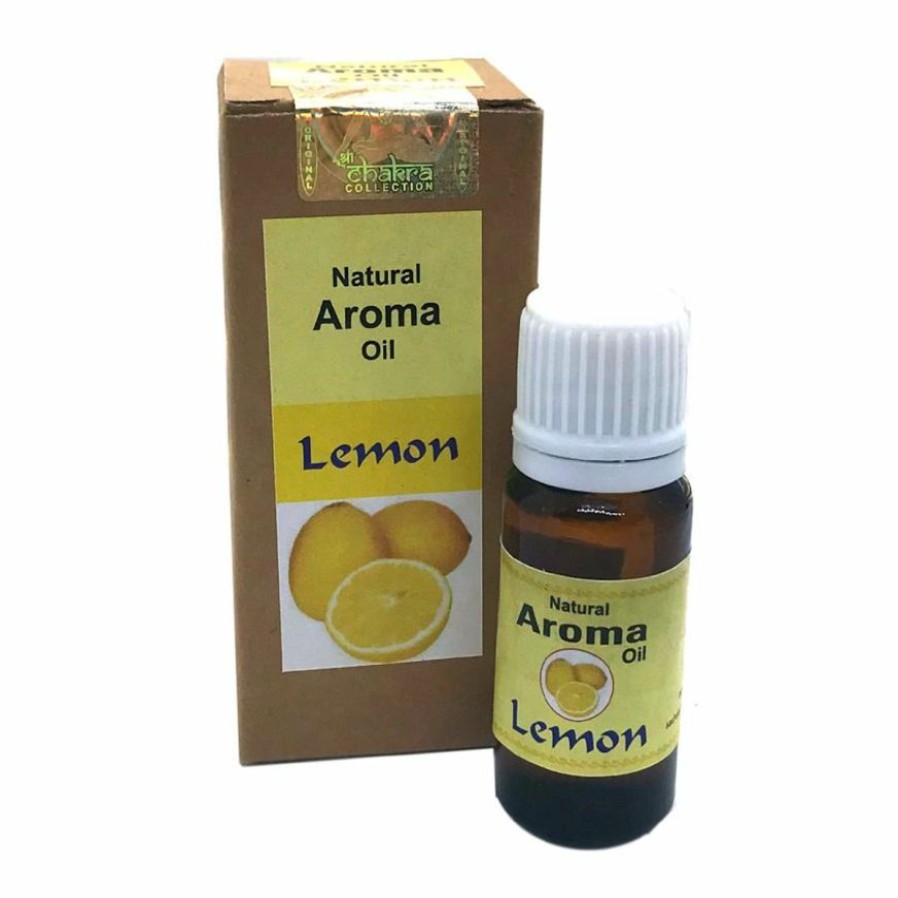 Tuoksuoljyt Ja &Lyhdyt Tuotemerkkejä | Tuoksuoljy Lemon 10Ml Natural Aroma Oil