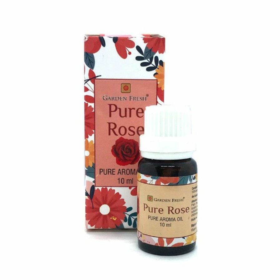 Tuoksuoljyt Ja &Lyhdyt Tuotemerkkejä | Garden Fresh Pure Aroma Oil Rose