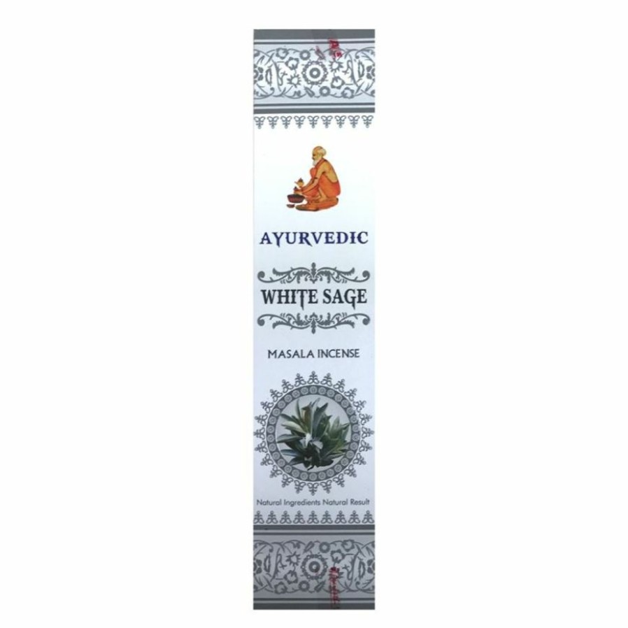 Suitsukkeet Tuotemerkkejä | Suitsuke Ayurvedic White Sage