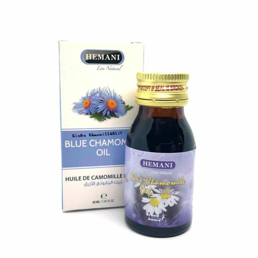 Luonnolliset Oljyt Tuotemerkkejä | Hemani Herbal Blue Chamomile Oil