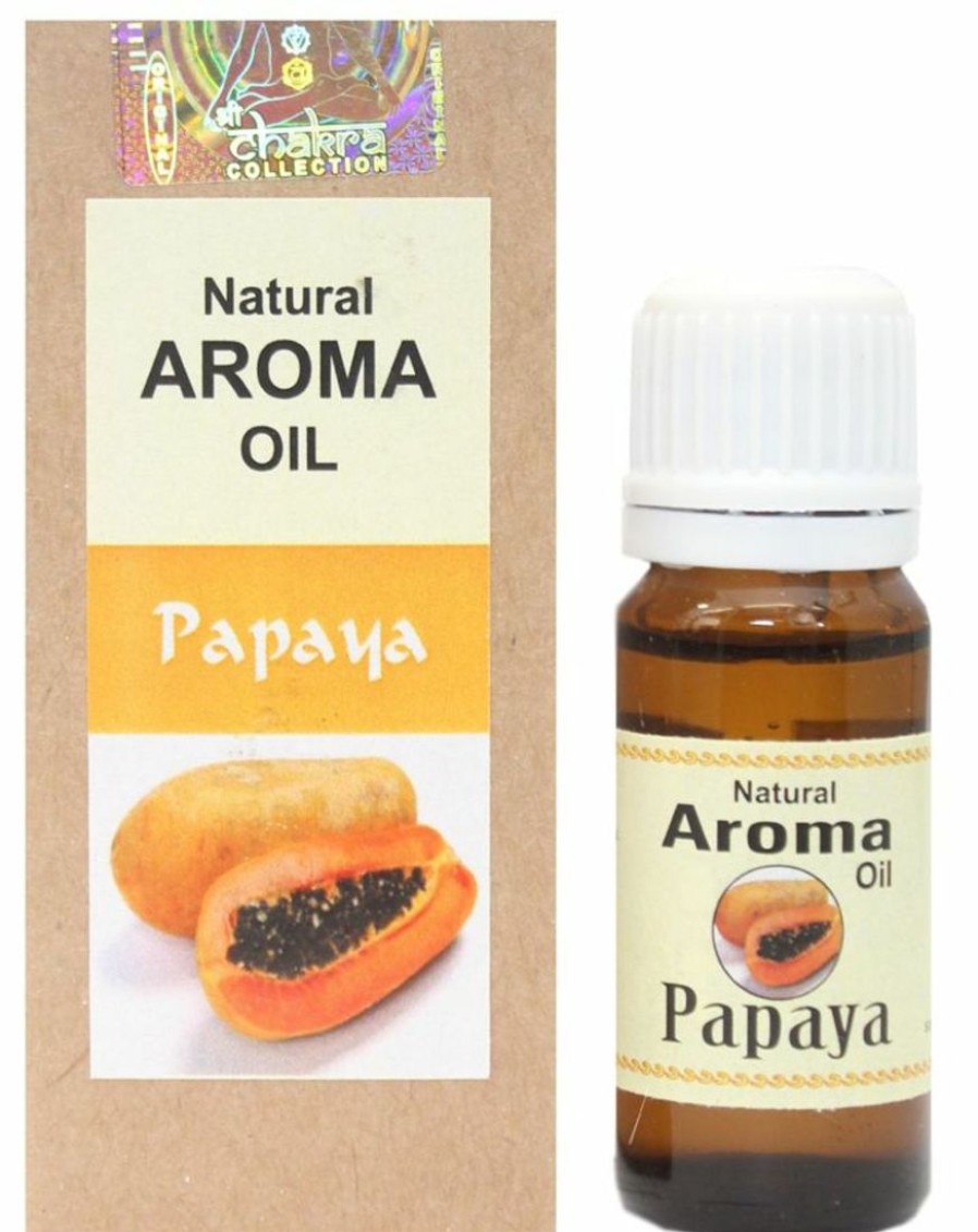 Tuoksuoljyt Ja &Lyhdyt Tuotemerkkejä | Tuoksuoljy Papaya 10Ml Natural Aroma Oil