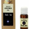 Tuoksuoljyt Ja &Lyhdyt Tuotemerkkejä | Tuoksuoljy Black Star 10Ml Chakra Collection Natural Aroma Oil